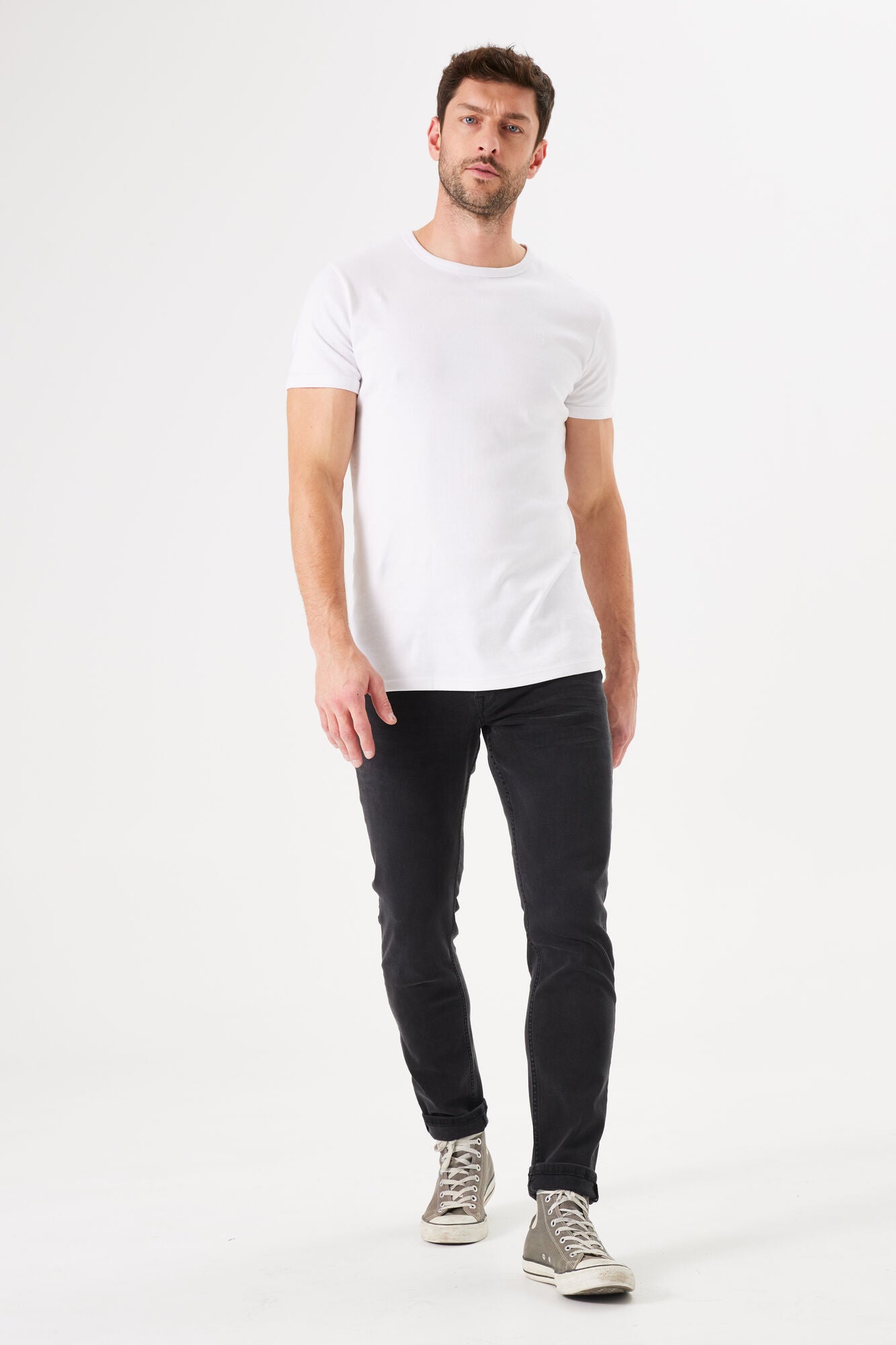 ROCKO 690 SLIM JEANS - DARK USED - GARCIA