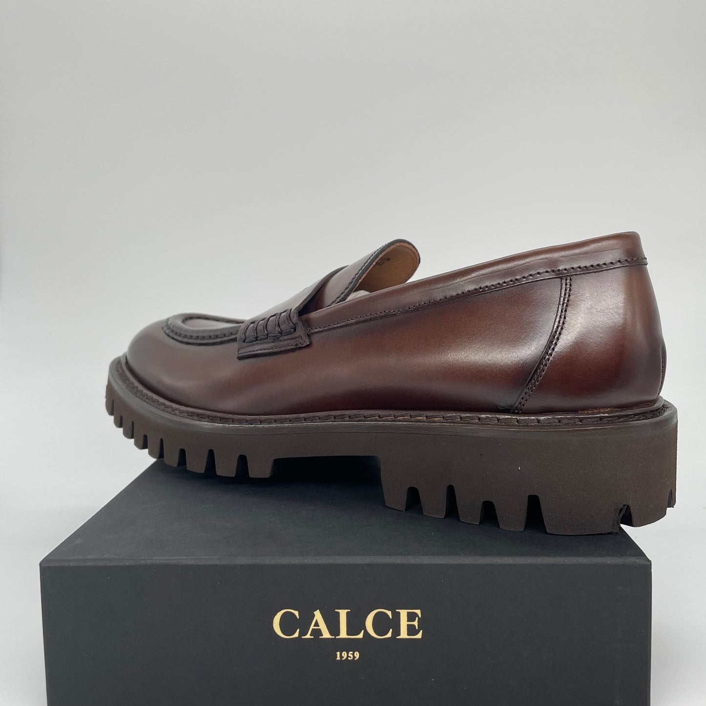 Calce Leather Shoes - Leather Penny Loafer