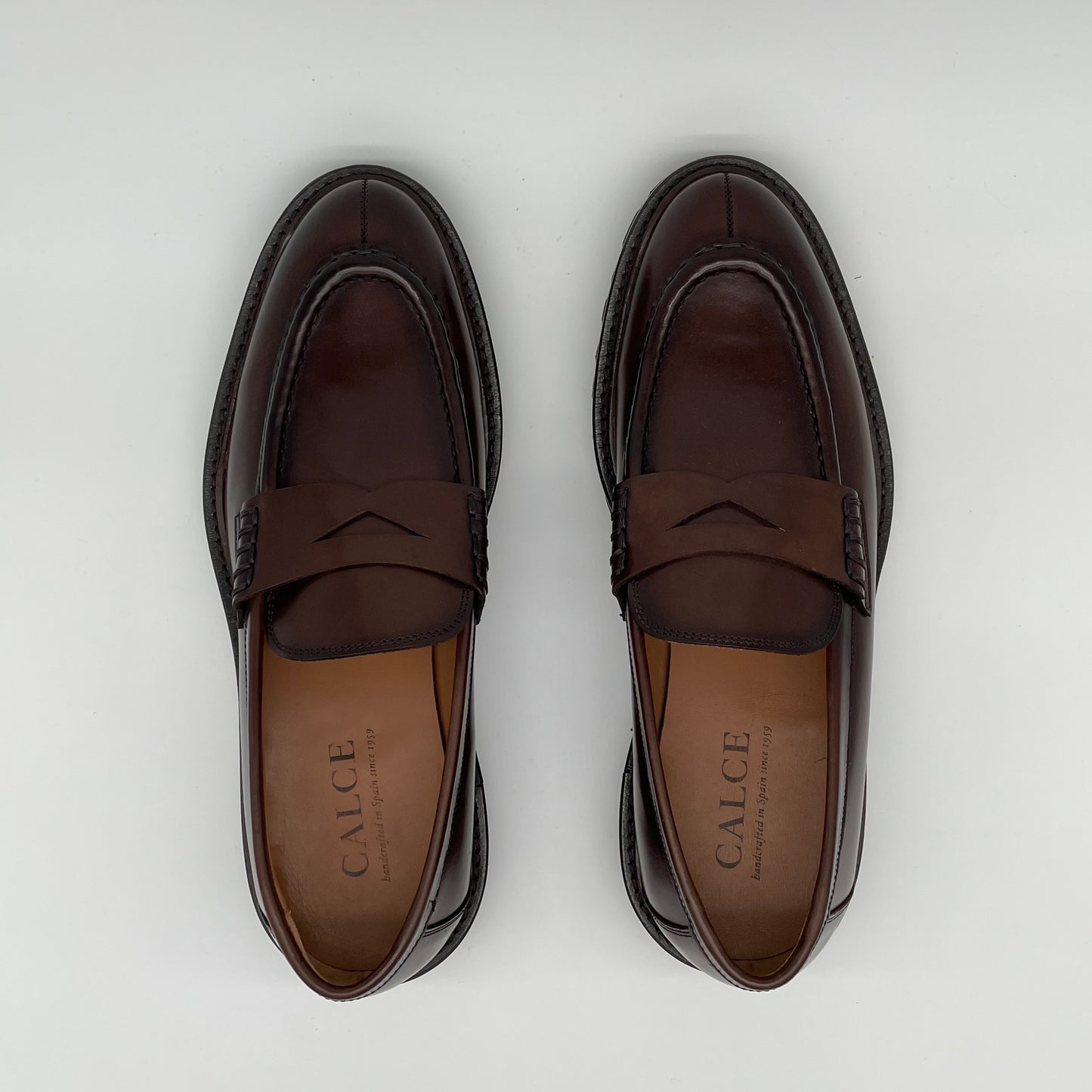 Calce Leather Shoes - Leather Penny Loafer