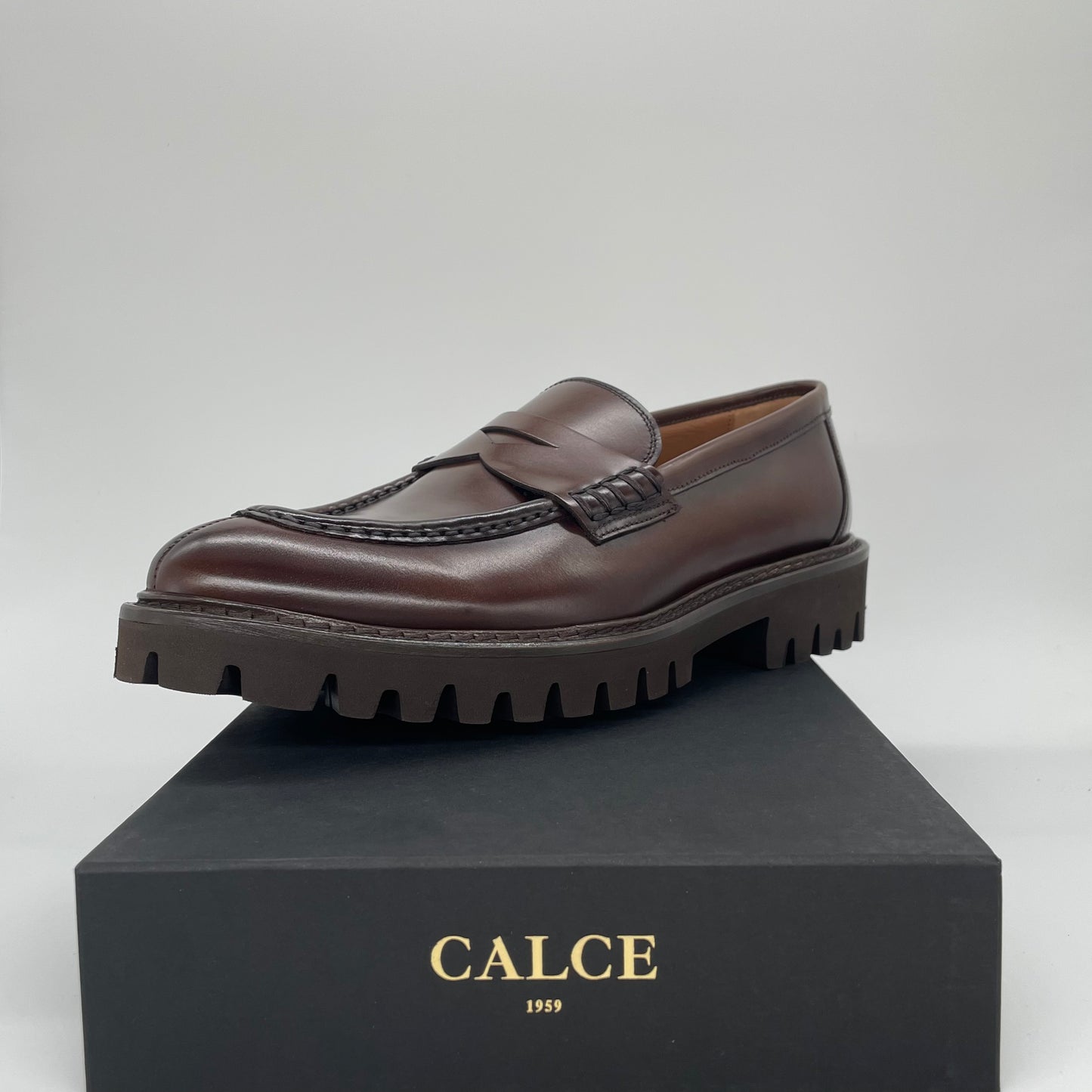 Calce Leather Shoes - Leather Penny Loafer