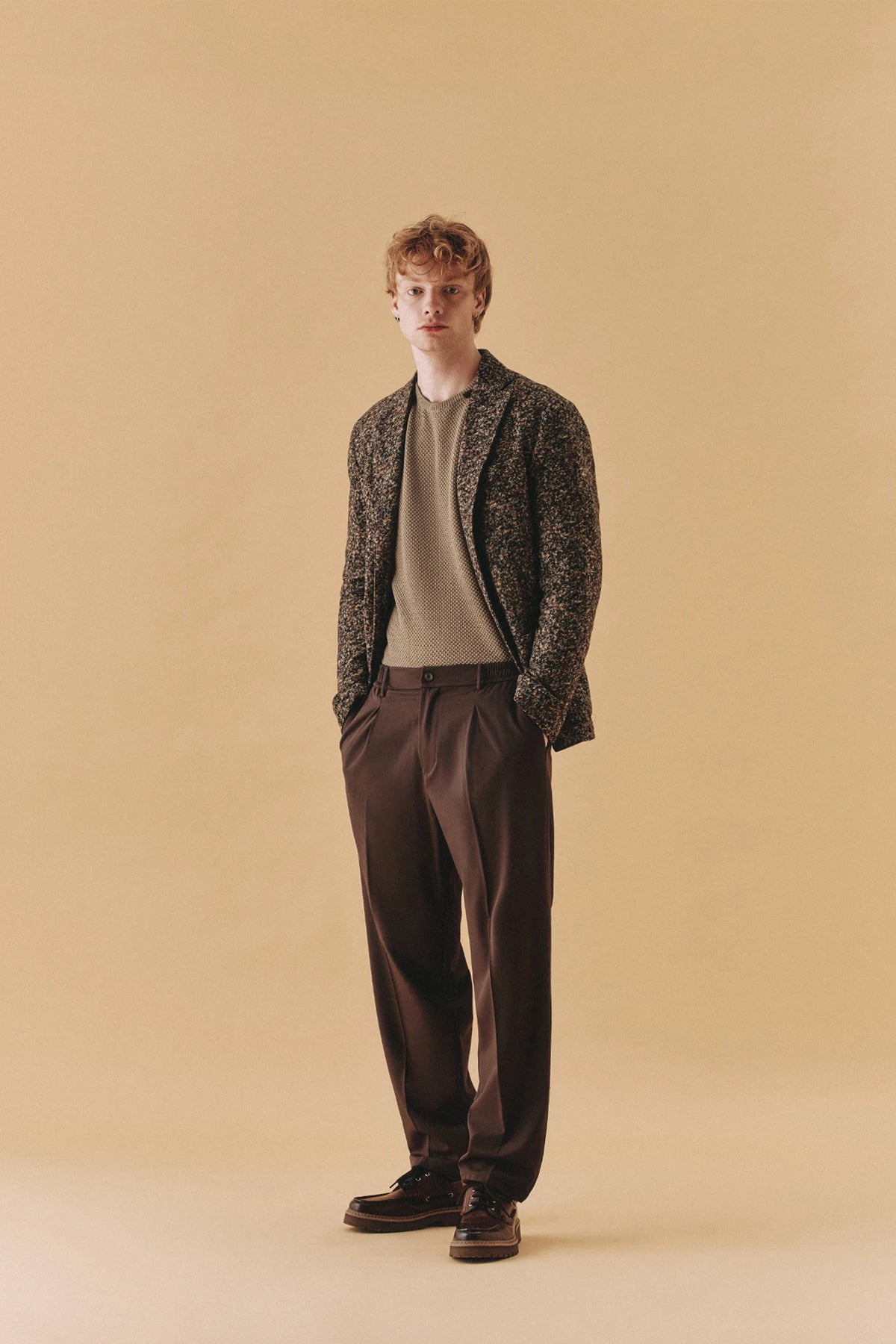 BLAZER WOOL KNIT