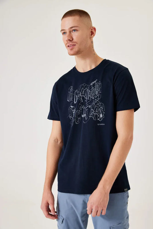 DARK BLUE T-SHIRT - 3XL