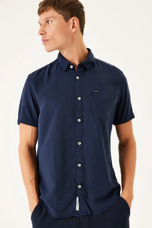 DARK BLUE SHIRT
