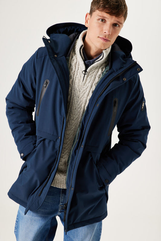 Parka Bleu Foncé