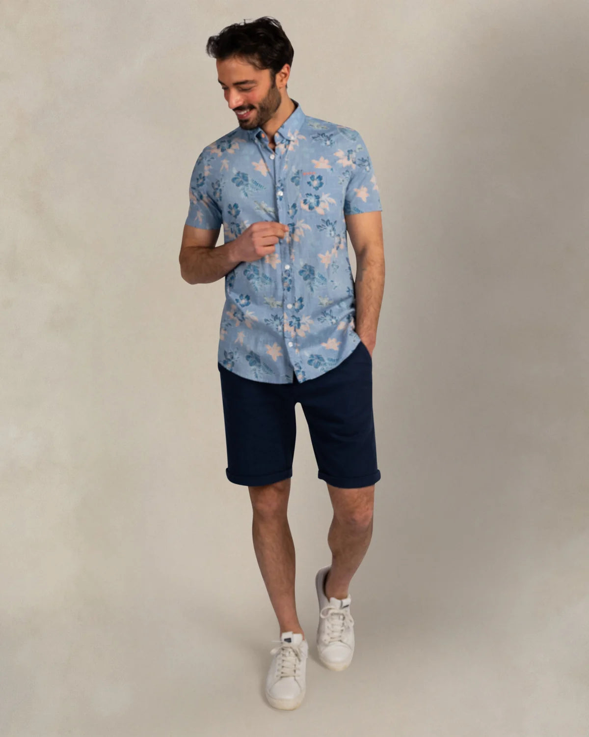 COTTON SHORT SLEEVE SHIRT - NEW ZEALAND AUCKLAND