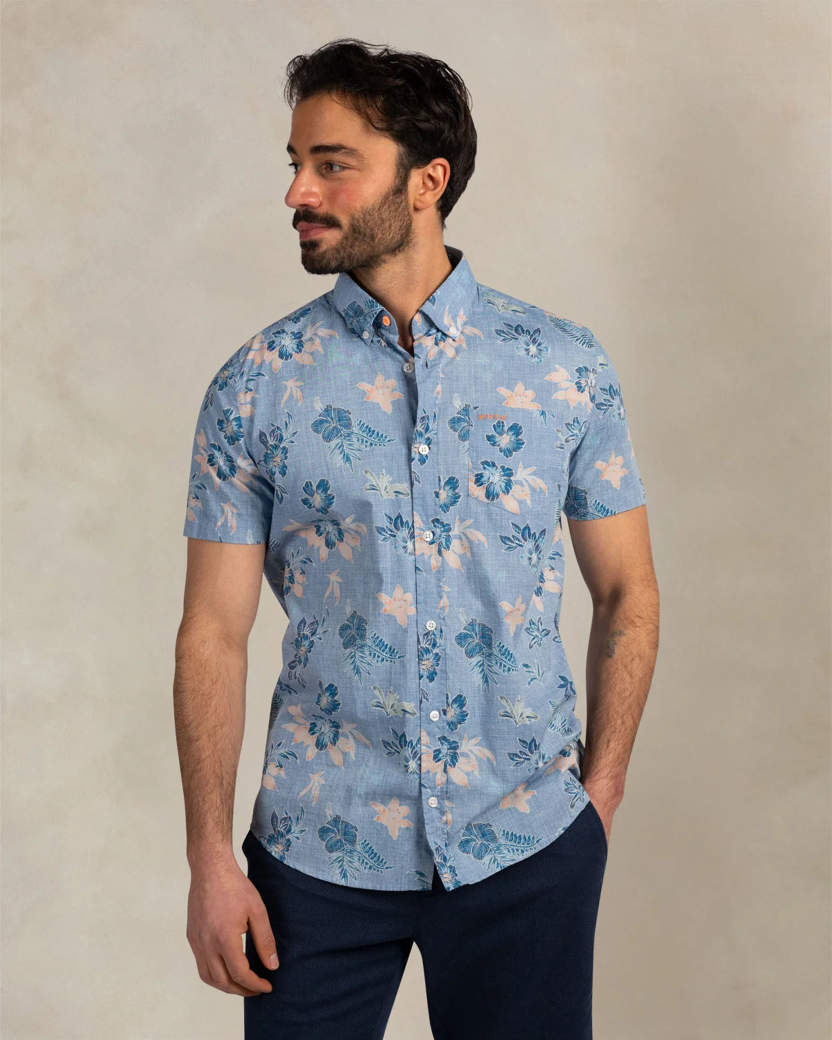 COTTON SHORT SLEEVE SHIRT - NEW ZEALAND AUCKLAND