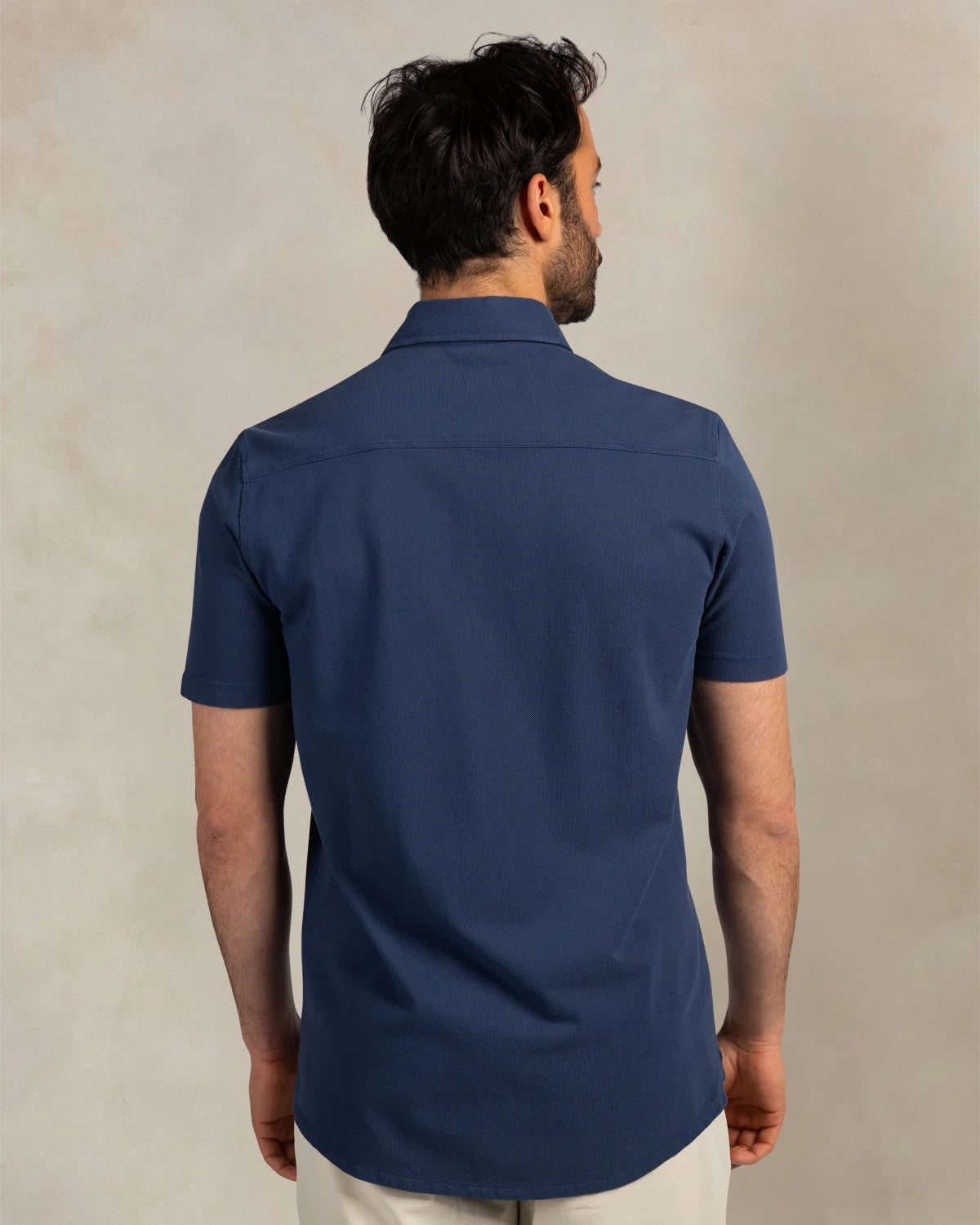COTTON PIQUÉ SHORT SLEEVE SHIRT - NEW ZEALAND AUCKLAND