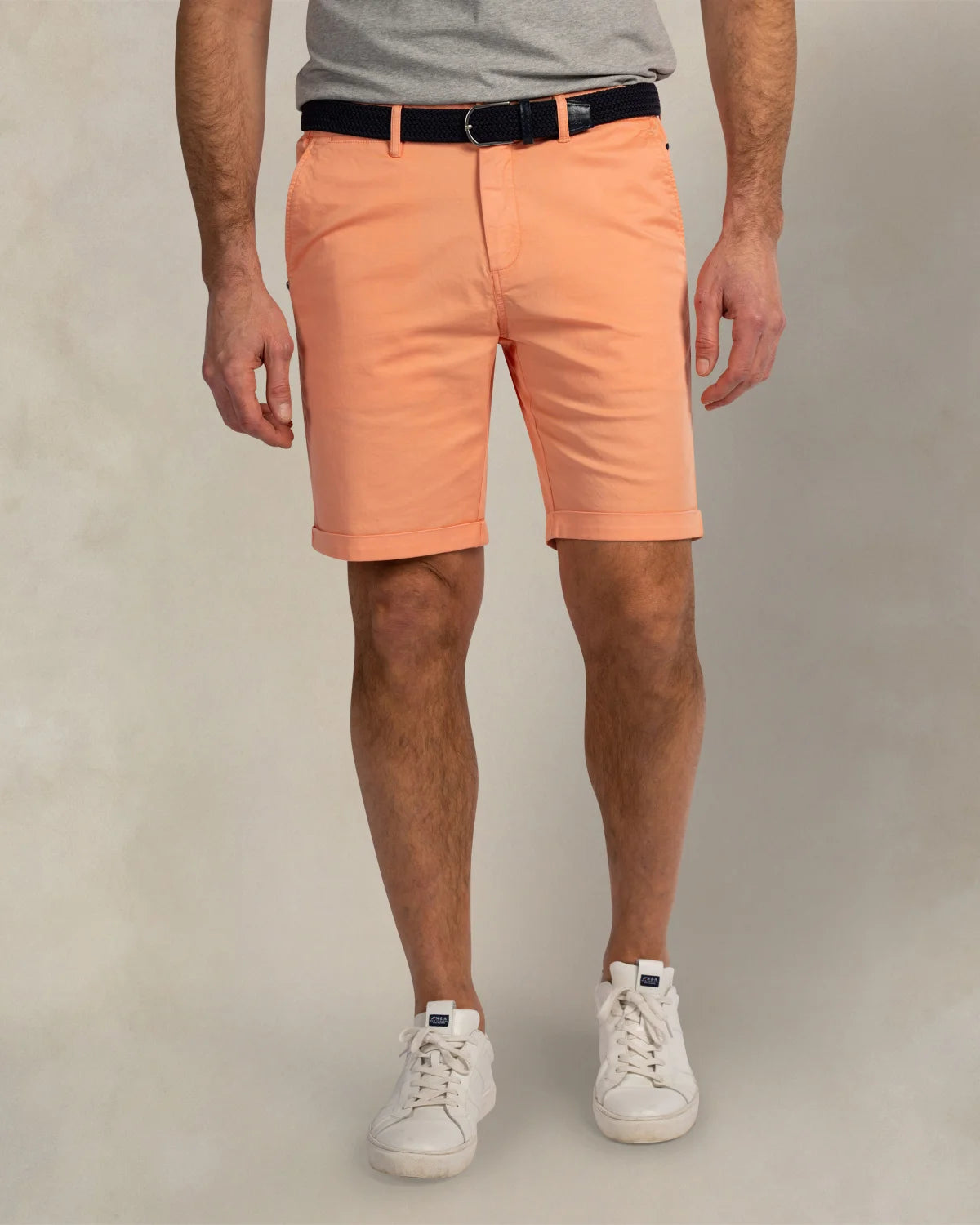 STRETCH COTTON CHINO SHORTS - NEW ZEALAND AUCKLAND