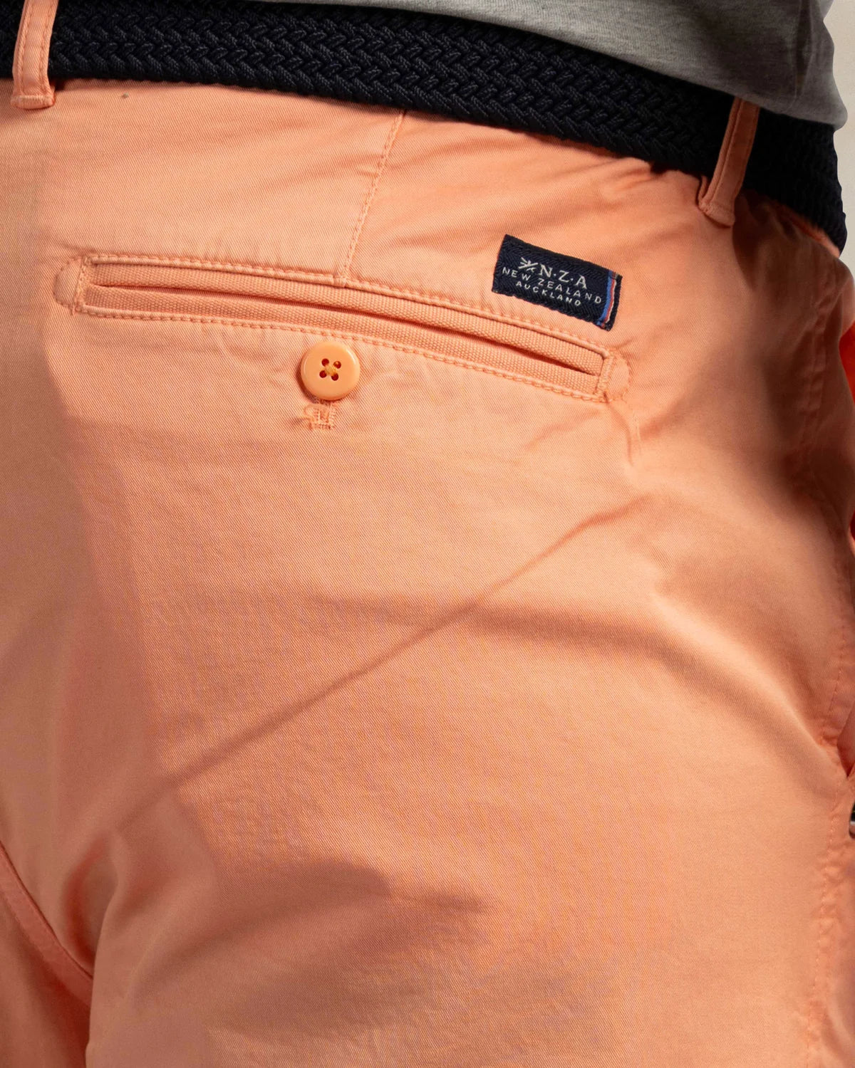 STRETCH COTTON CHINO SHORTS - NEW ZEALAND AUCKLAND