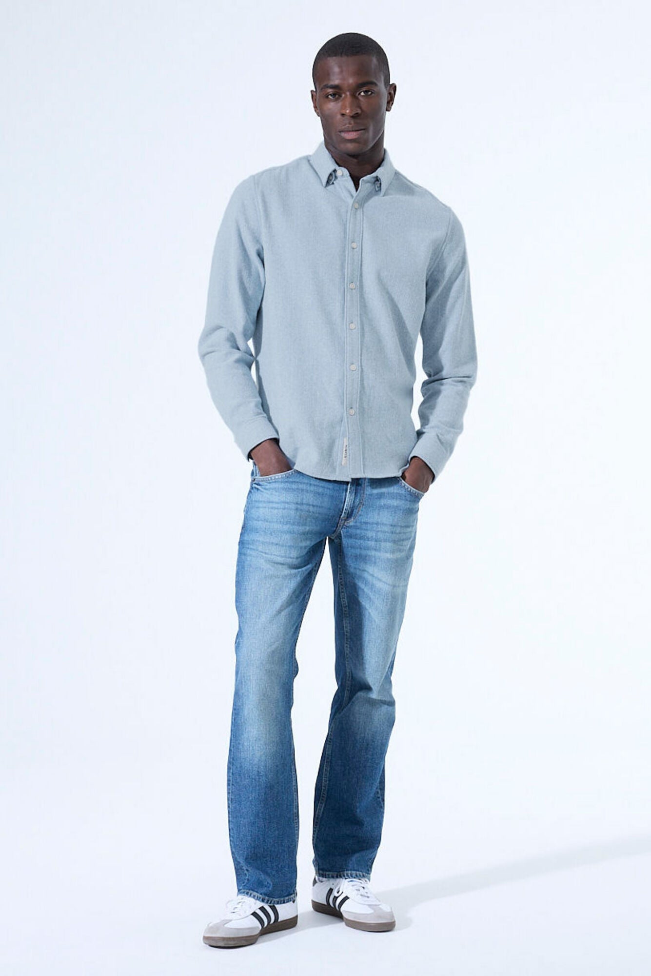 LIGHT BLUE SHIRT - GARCIA