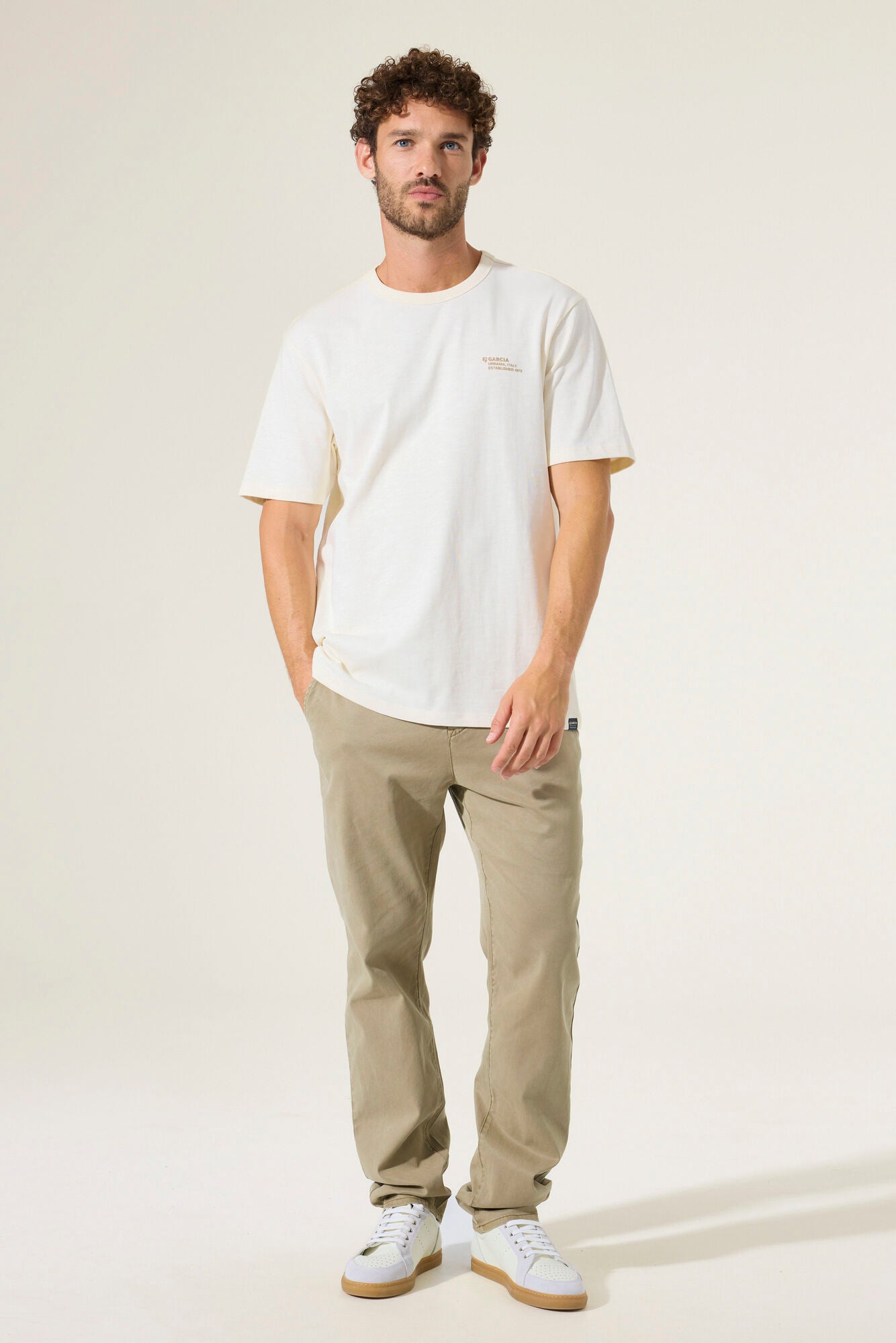 T‑SHIRT BLANC GARCIA