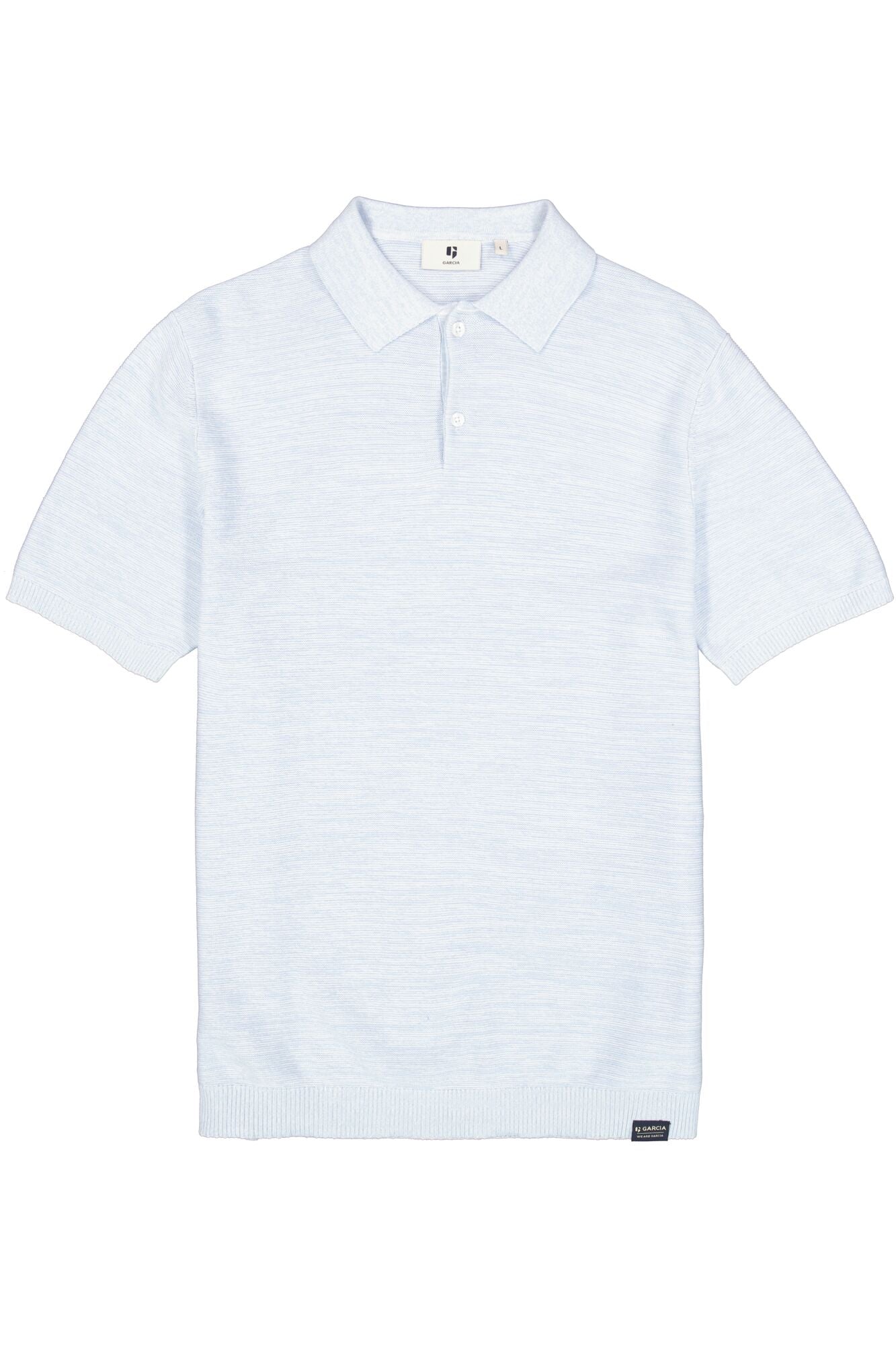 POLO BLEU PALE GARCIA