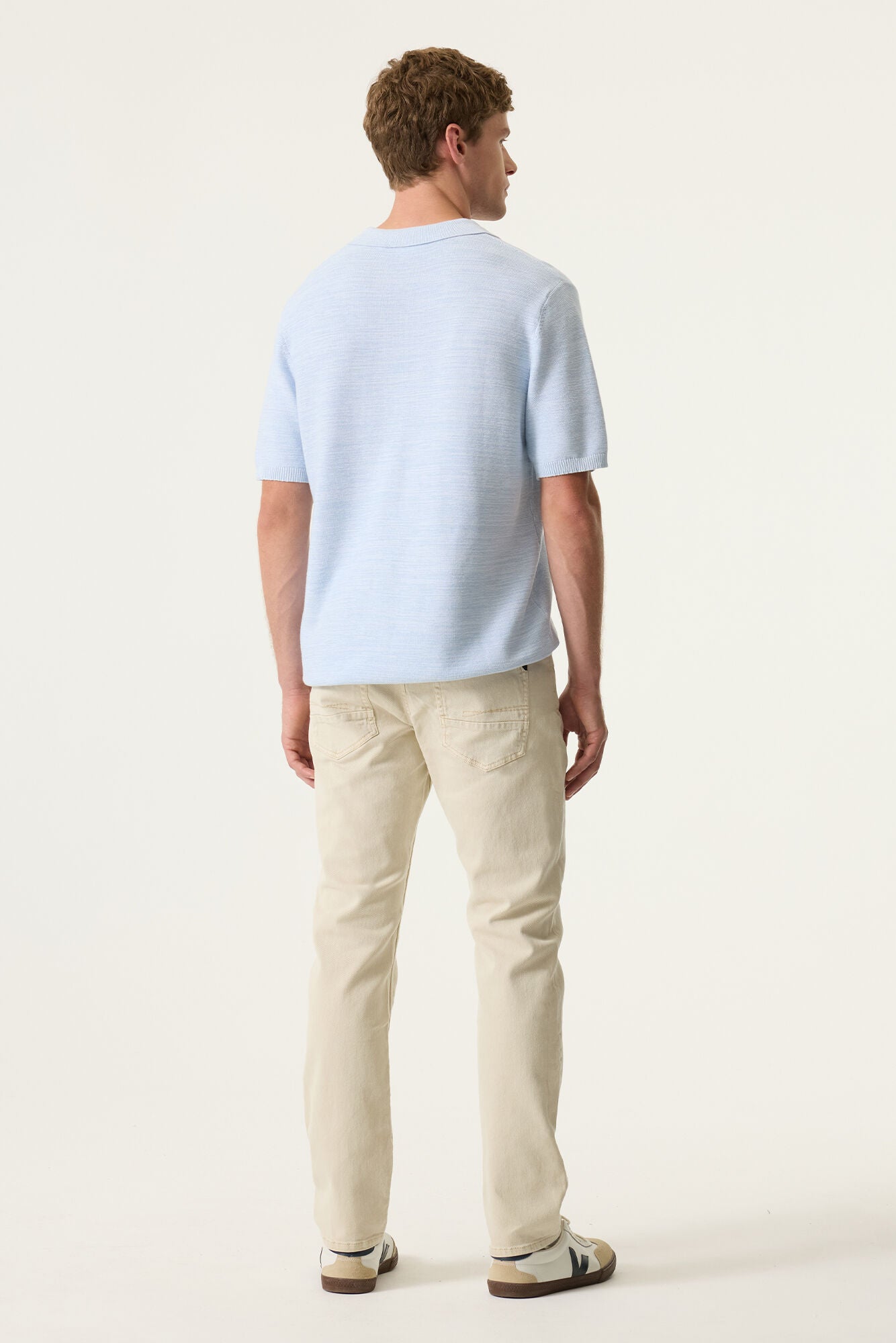 POLO BLEU PALE GARCIA