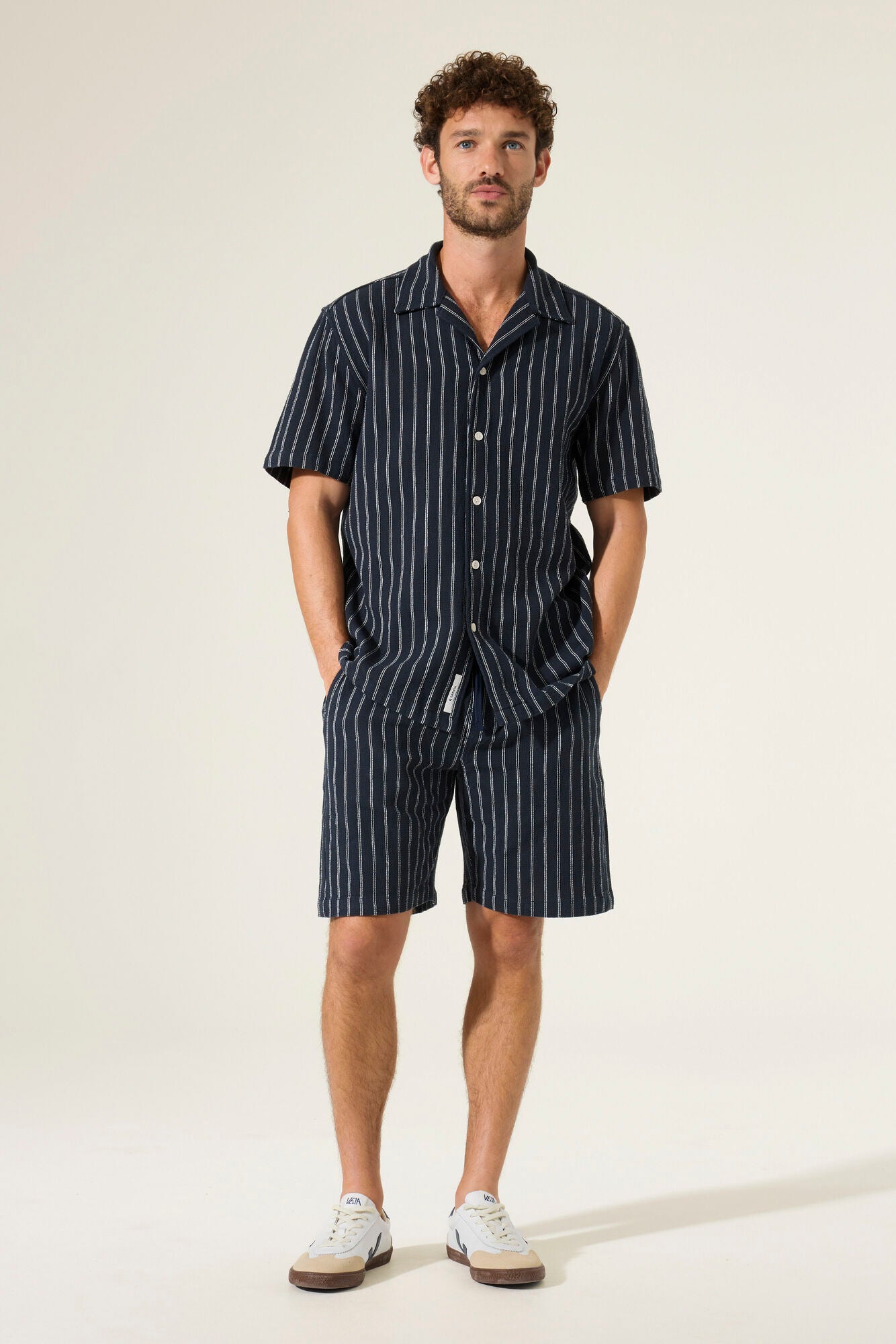 STRIPED SHORTS - GARCIA