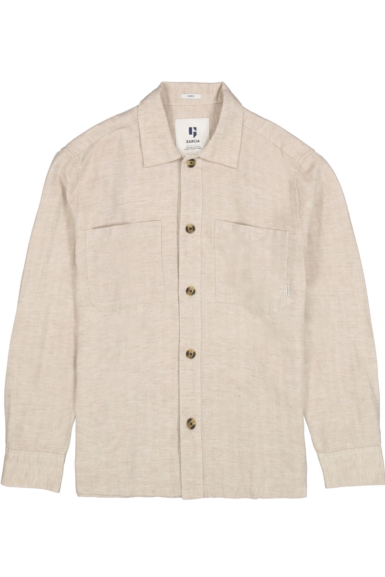 BEIGE OVERSHIRT - GARCIA