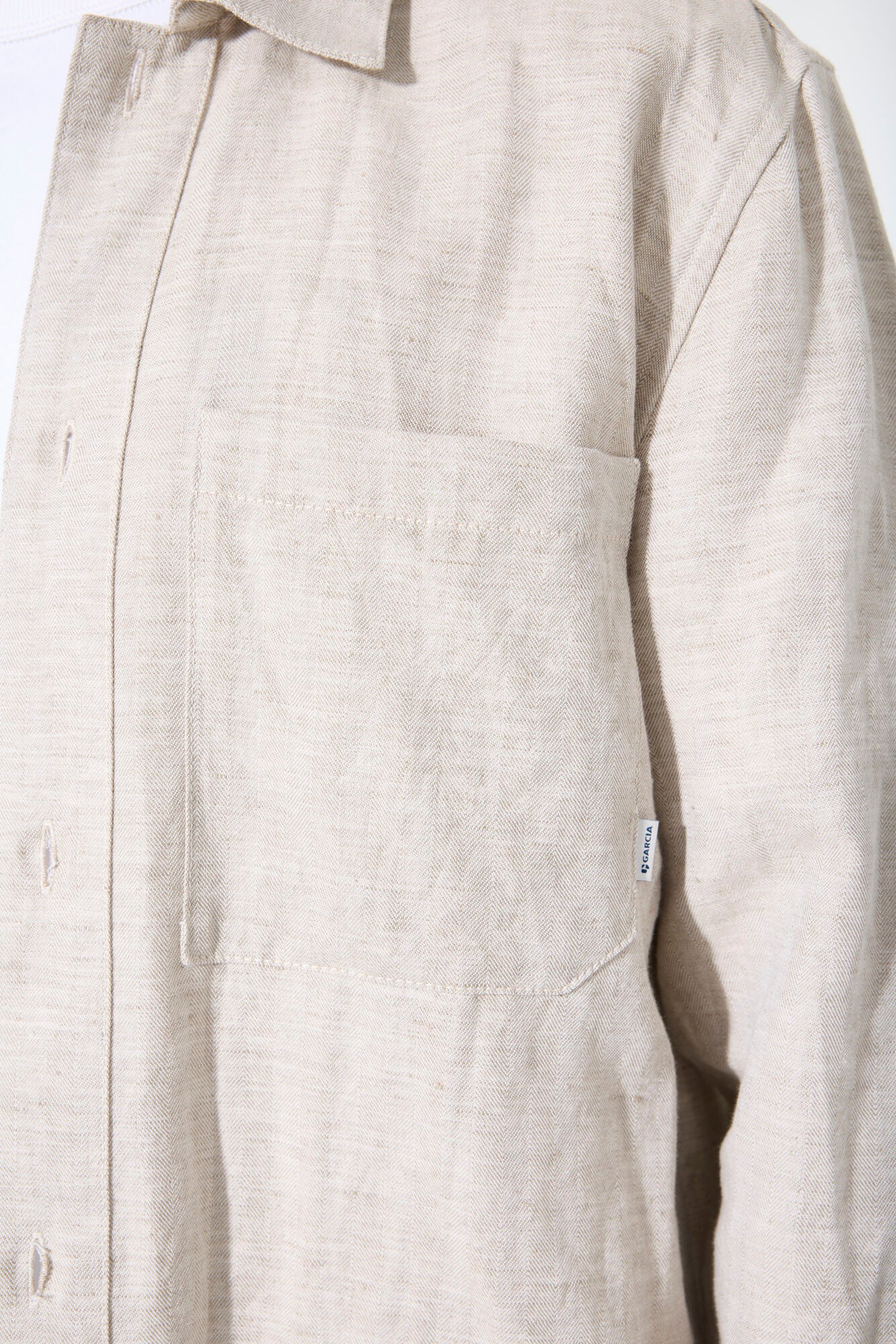 BEIGE OVERSHIRT - GARCIA