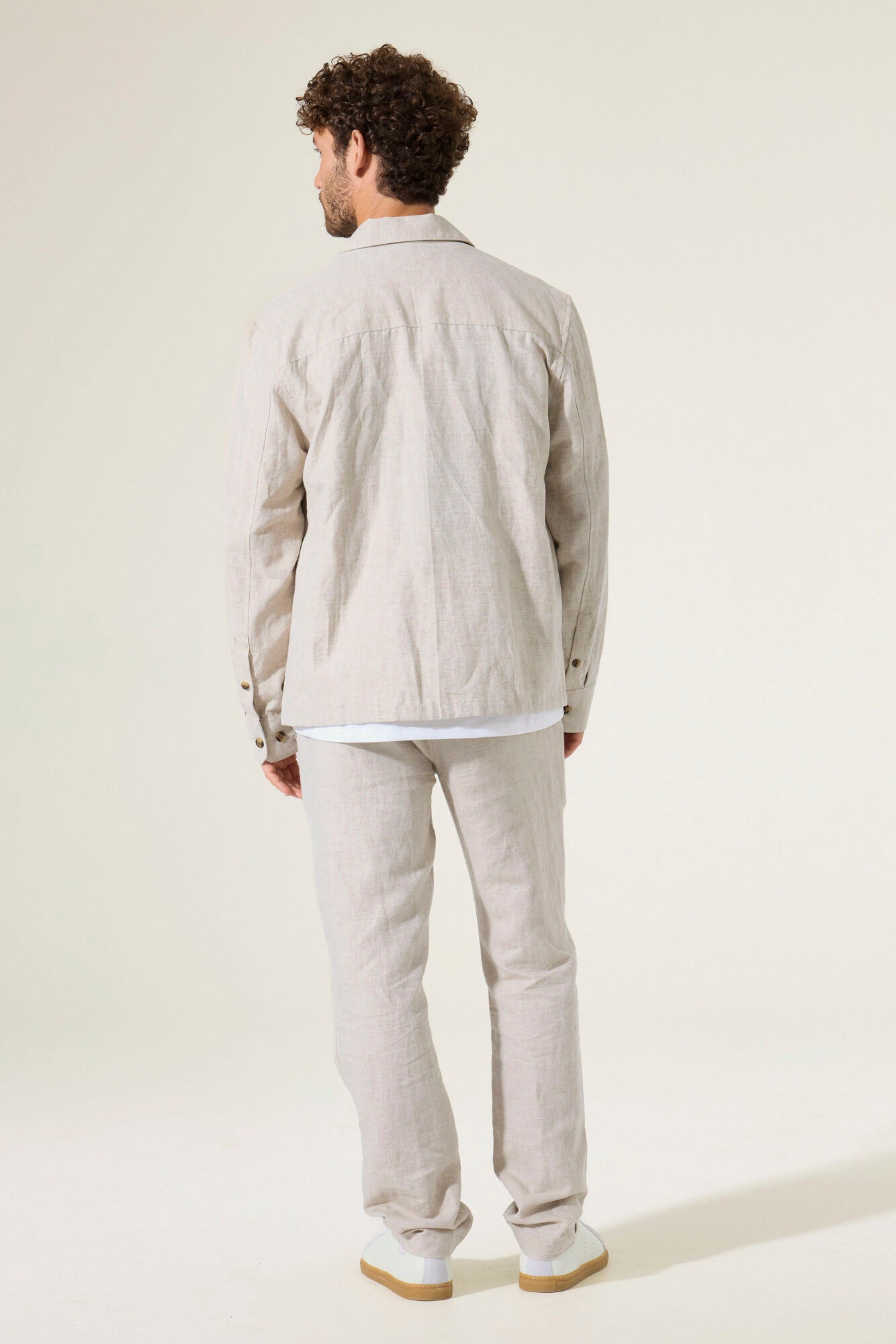 BEIGE OVERSHIRT - GARCIA