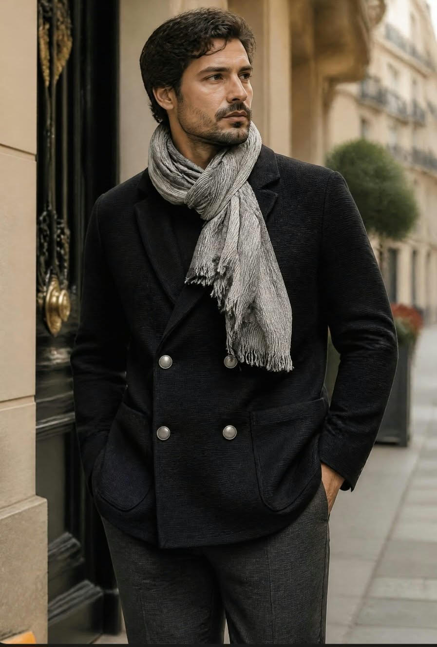 KNIT BLAZER