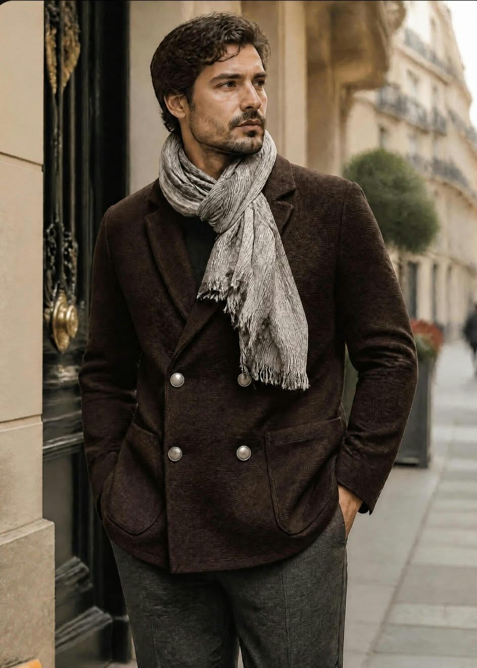 KNIT BLAZER