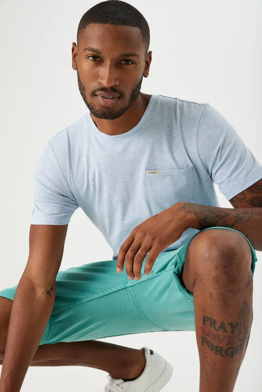 LIGHT BLUE T-SHIRT