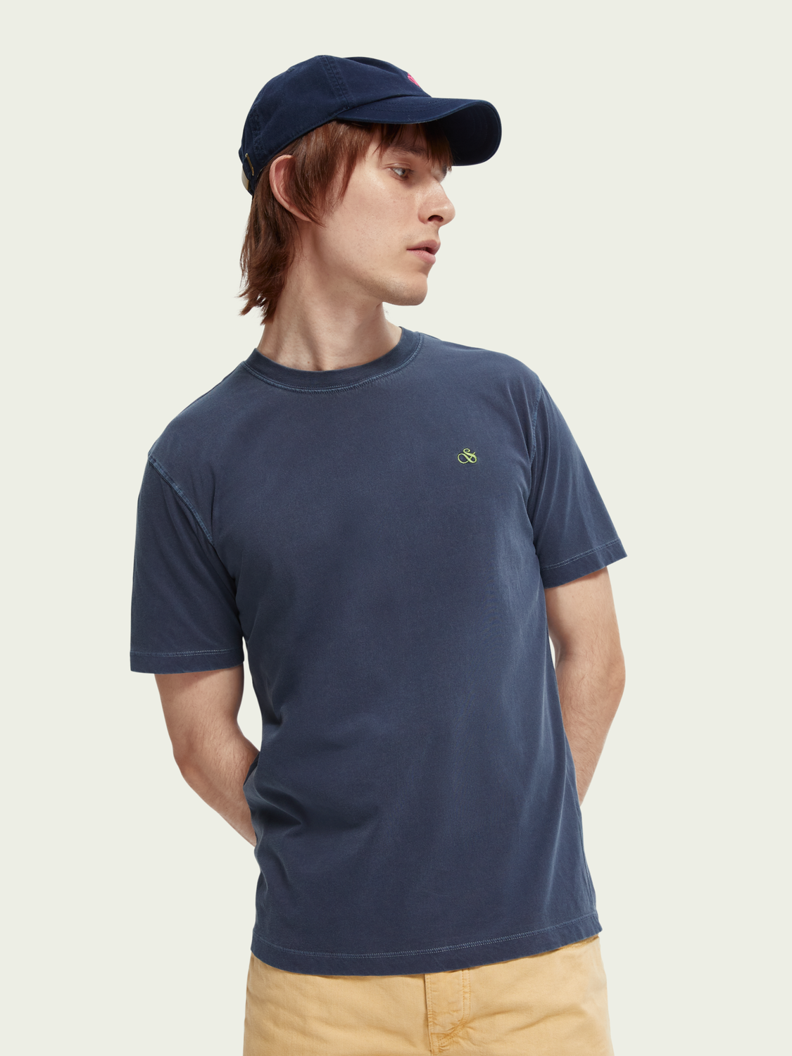 T-shirt teint - Washed Navy
