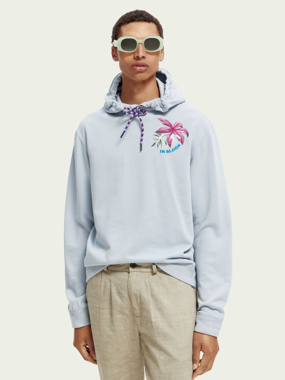 Regular fit artwork hoodie
