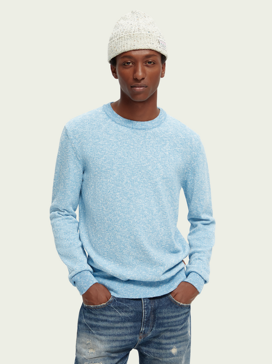 Melange crewneck sweater